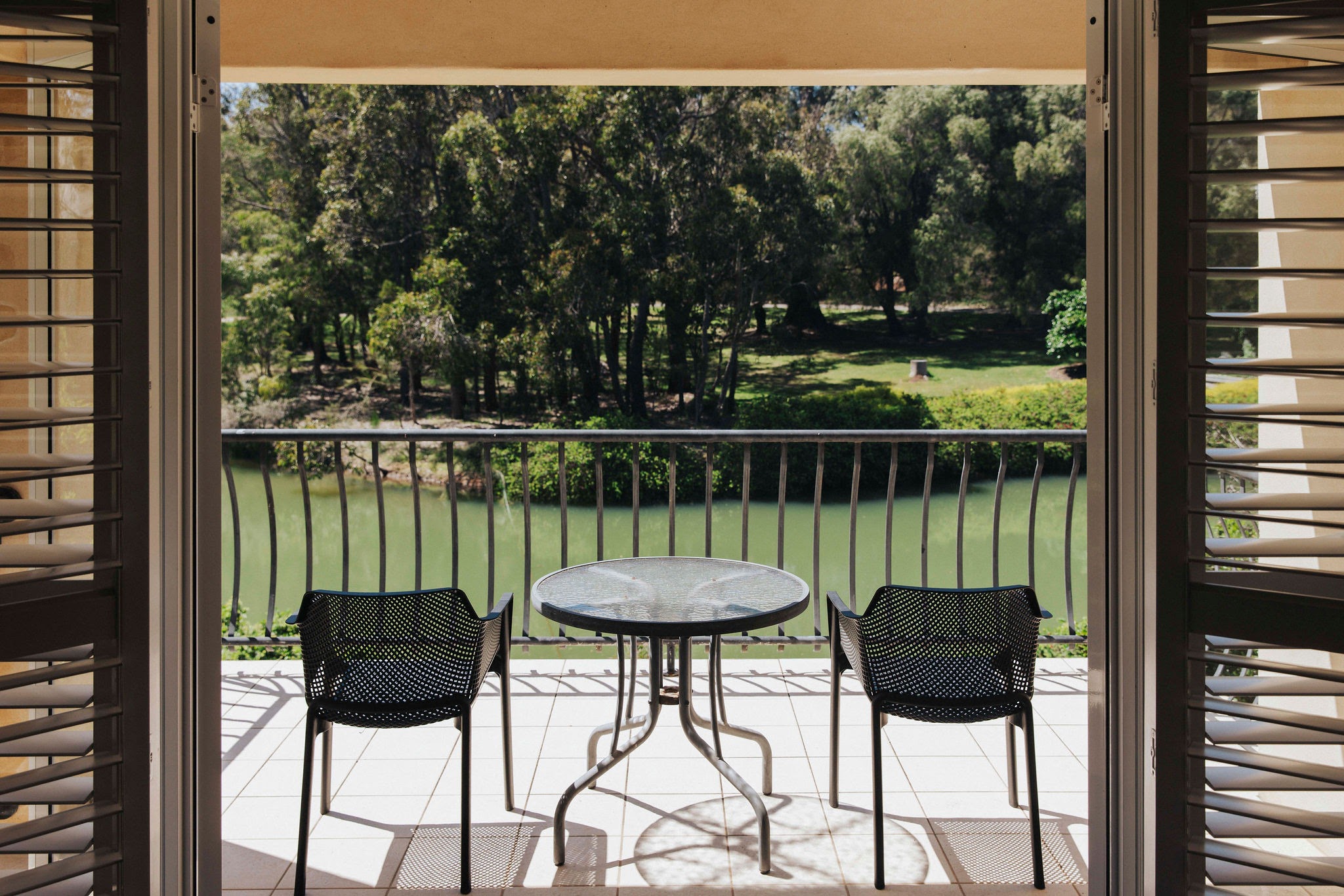 Lakeside room terrace