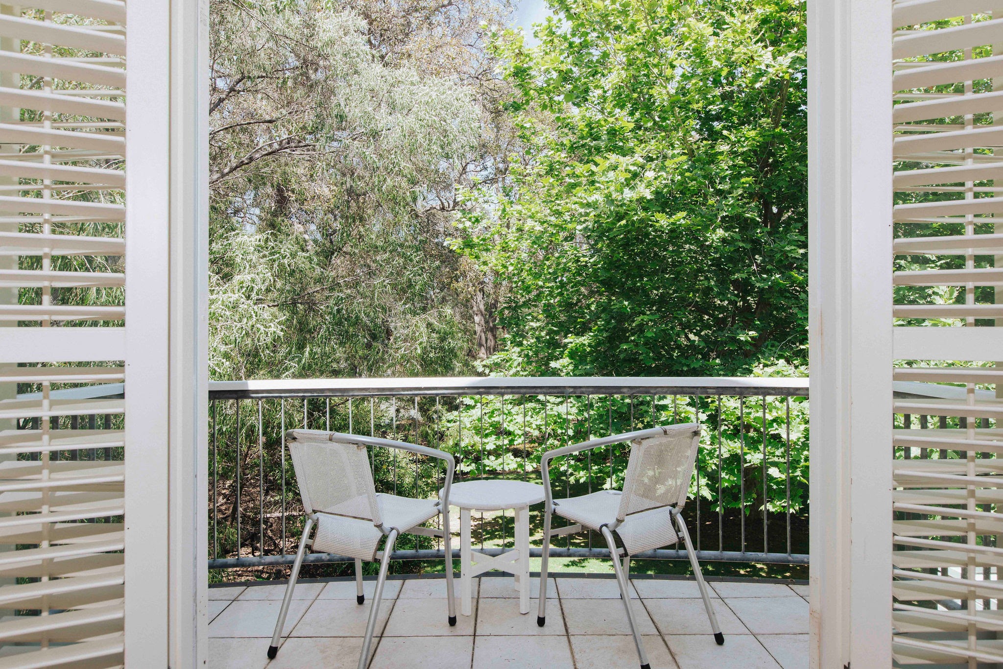 Garden Deluxe Room balcony